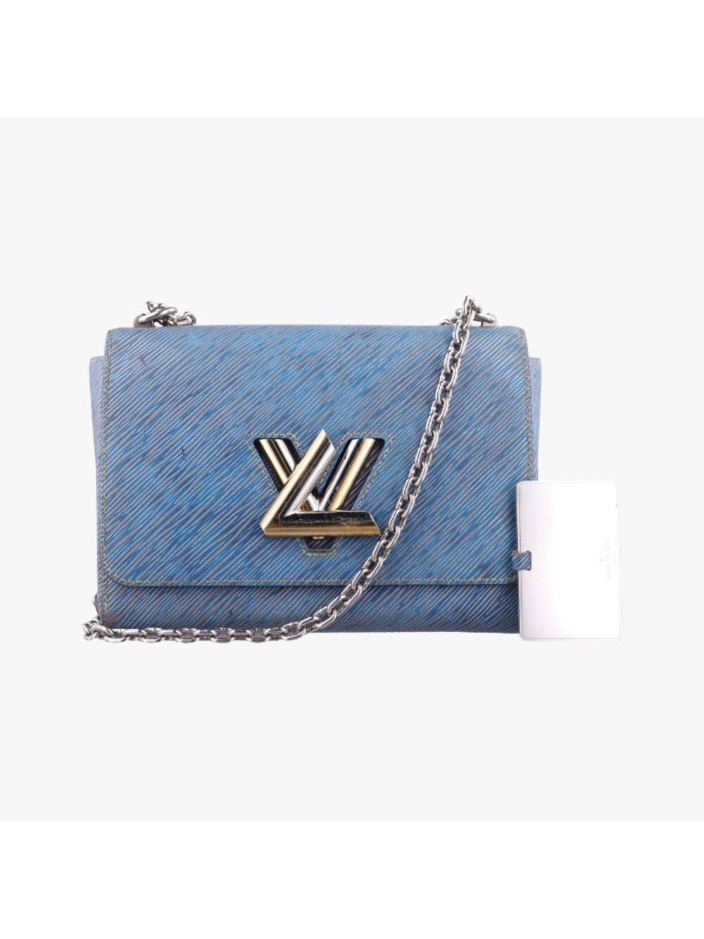 Louis Vuitton Twist MM Denim Blue Epi